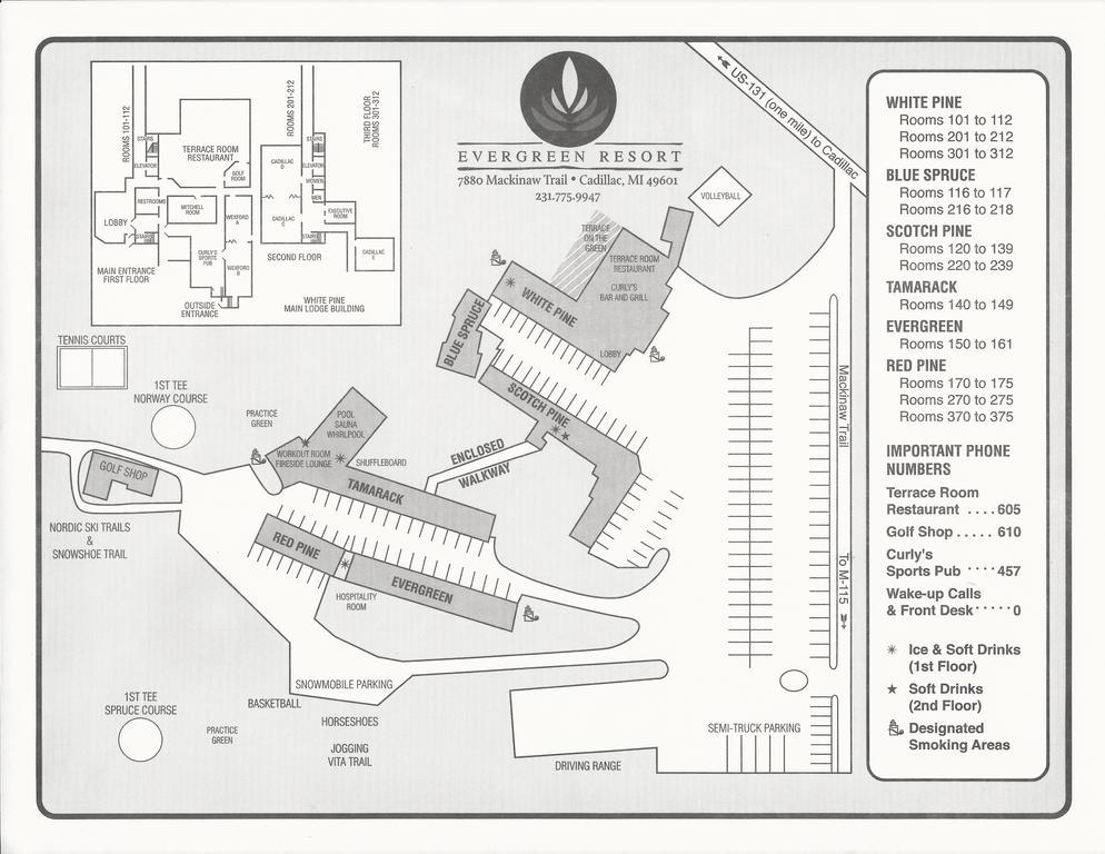 Evergreen Resort Cadillac Zewnętrze zdjęcie